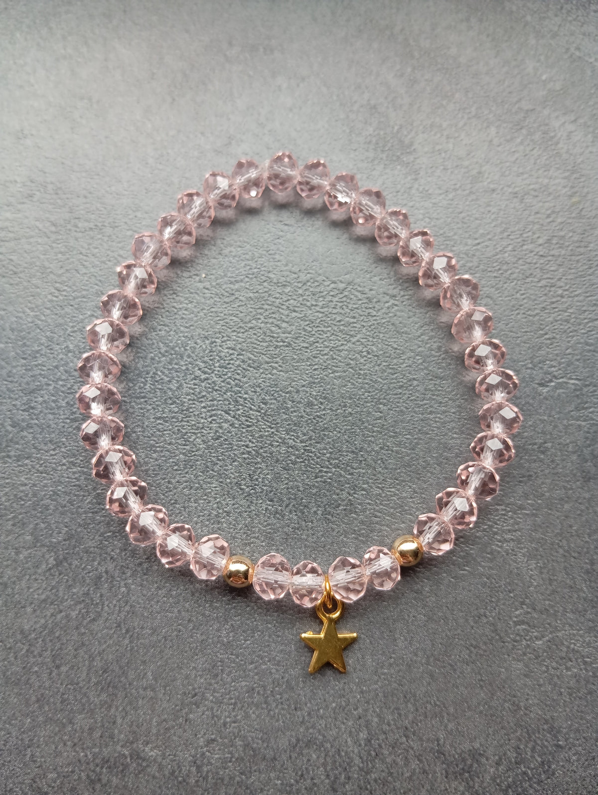 Armband Rosy Crystal Star