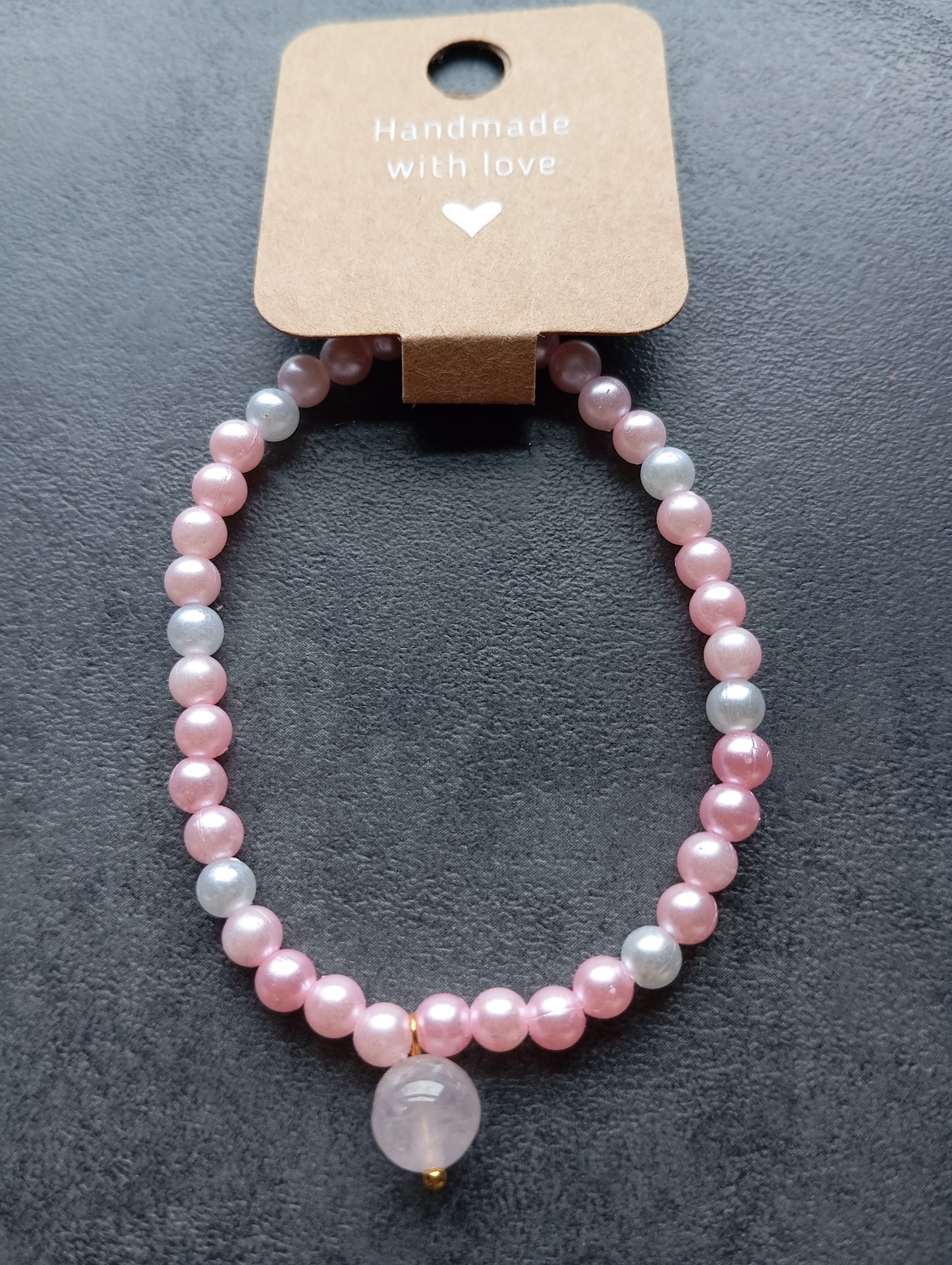 Armband Rosenquarz