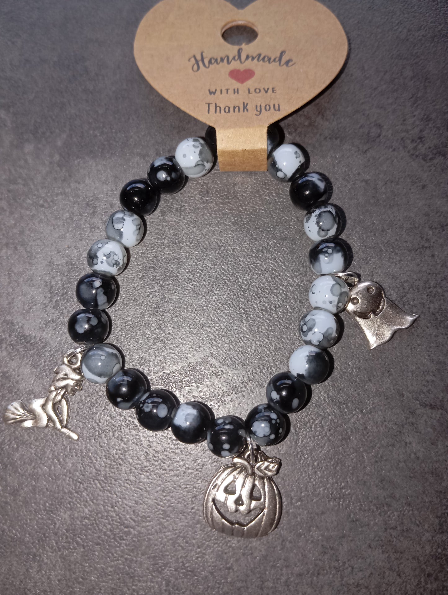 Armband Halloween schwarz