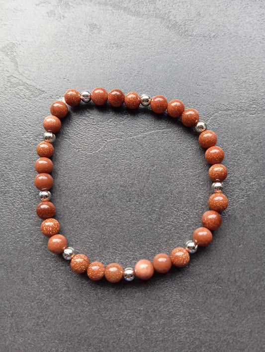 Armband Gold Sand Stone