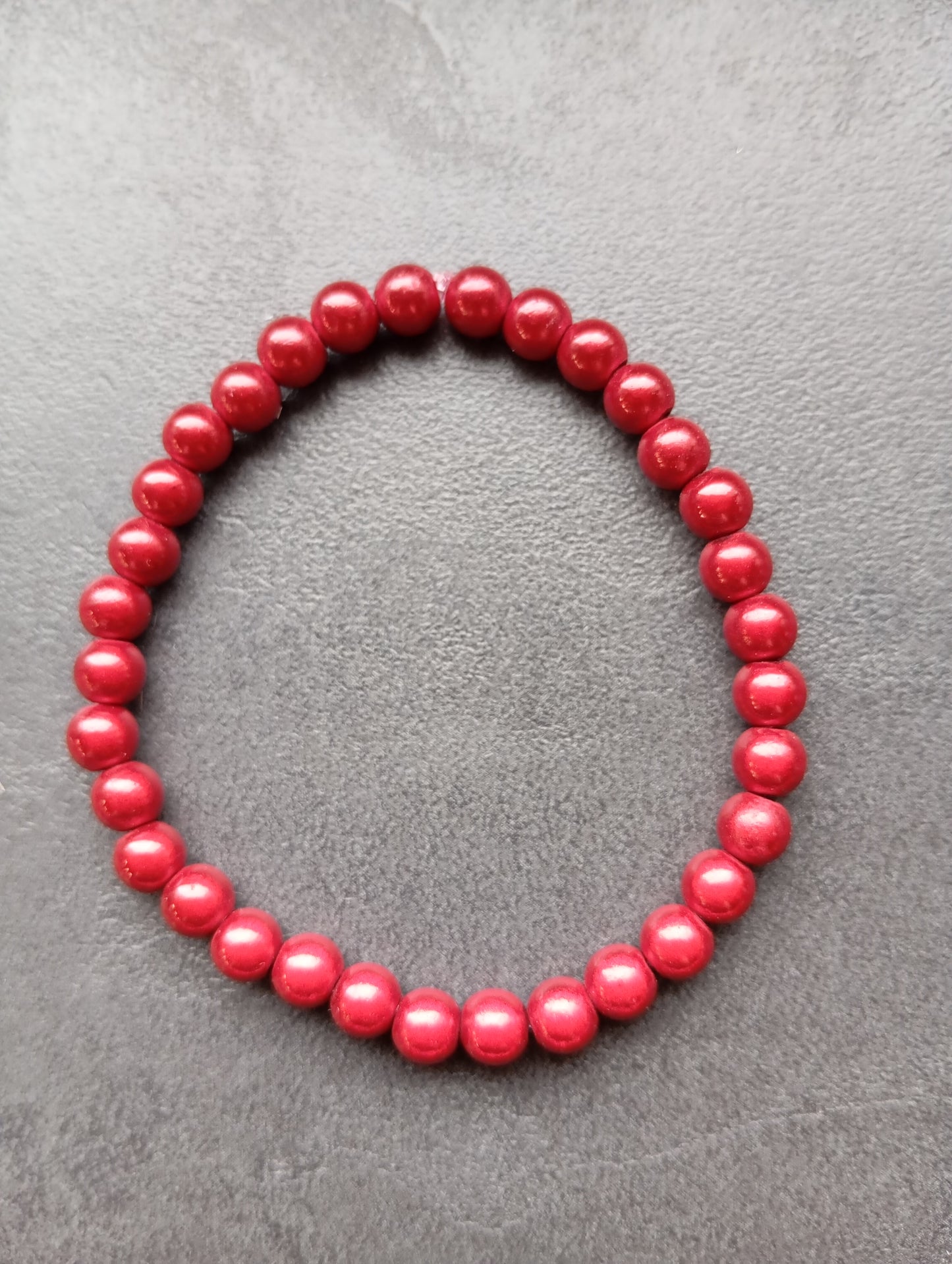 Armband Magic Pearls Cherry Shine