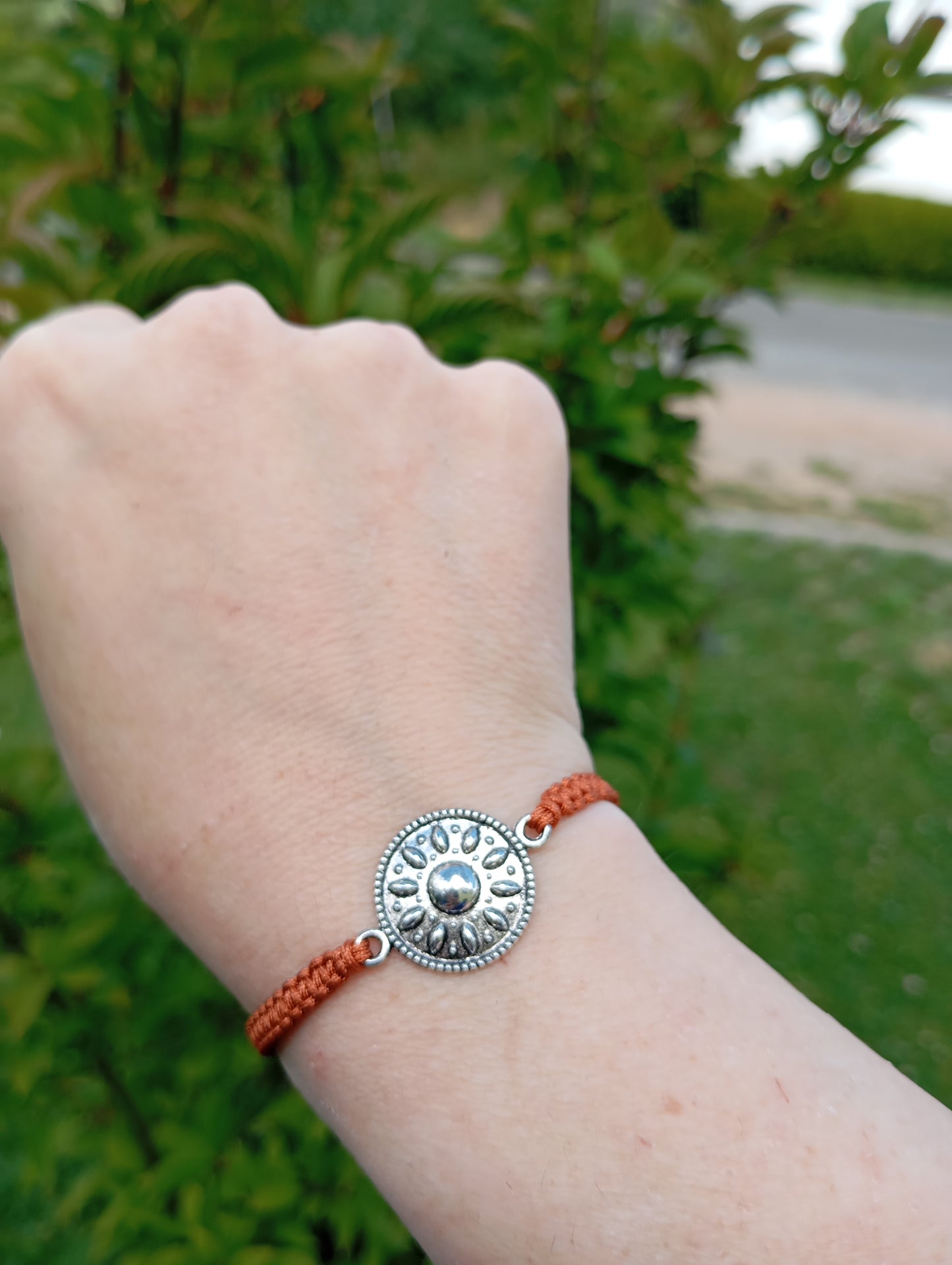 Makramee Armband Terra Bloom