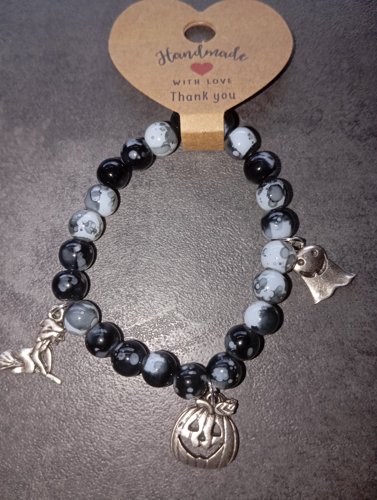 Armband Halloween schwarz