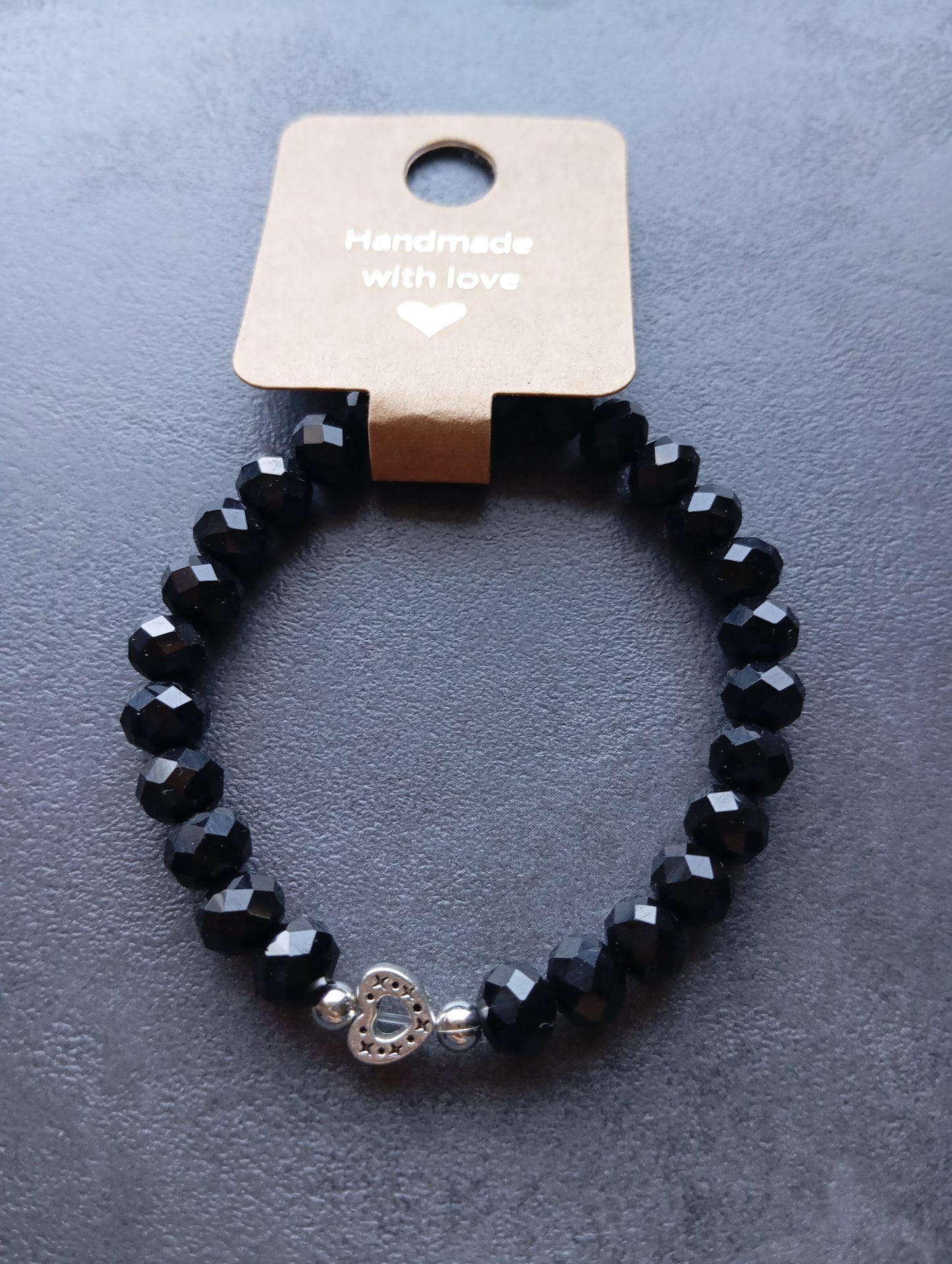 Armband Midnight Heart