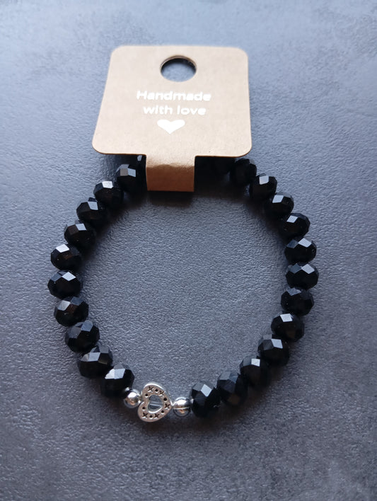 Armband Midnight Heart